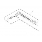 Cap reductor RURIS PS311fr-2-1, pentru motocositoarea Ruris 311FR