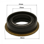 Simering dreapta ax transmisie RURIS PS6500k-1-46, 41 x 25 x 10 mm, pentru motosapa Ruris, DAC, Zimbru, Gigant