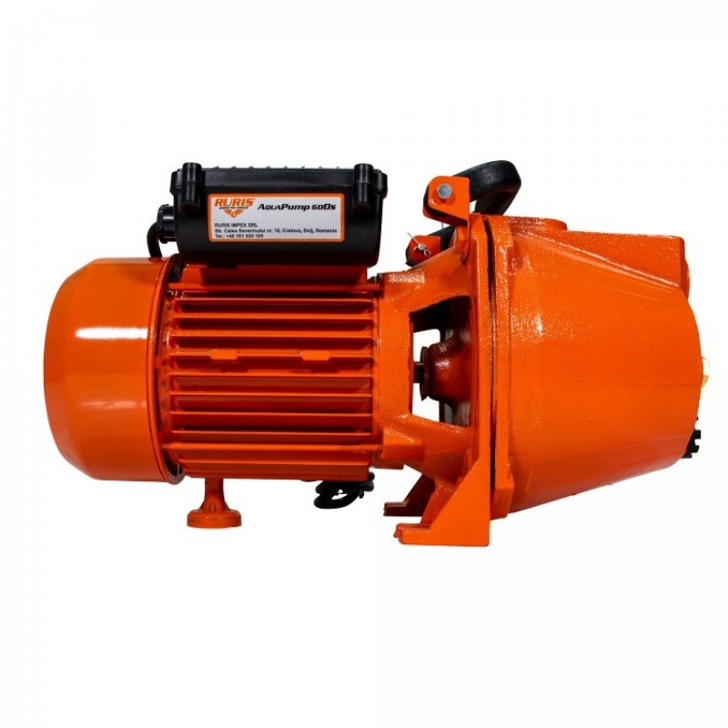 Pompa de gradina ,apa curata RURIS 600S, 900 W, 3.12 m3/h debit apa