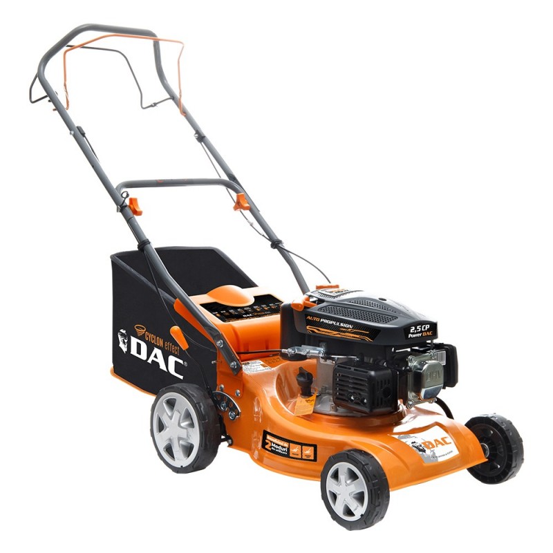 Masina de tuns iarba Ruris Dac 110XL, benzina, 2.5 CP, 79 CC, 4 timpi, 40 cm latime lucru