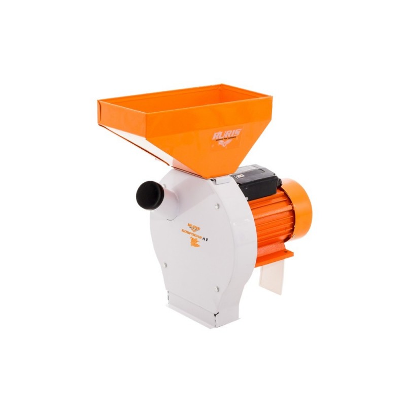 Moara cu ciocanele Ruris Gospodar A1, cu motor electric, 2.7 kW, 180 kg/h