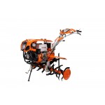 Motocultor RURIS 1300KS, benzina, 13CP, roti de cauciuc, roti metalice, plug reversibil, set contragreutati 20kg