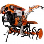 Motocultor RURIS 1300KS, benzina, 13CP, roti de cauciuc, roti metalice, plug reversibil, set contragreutati 20kg