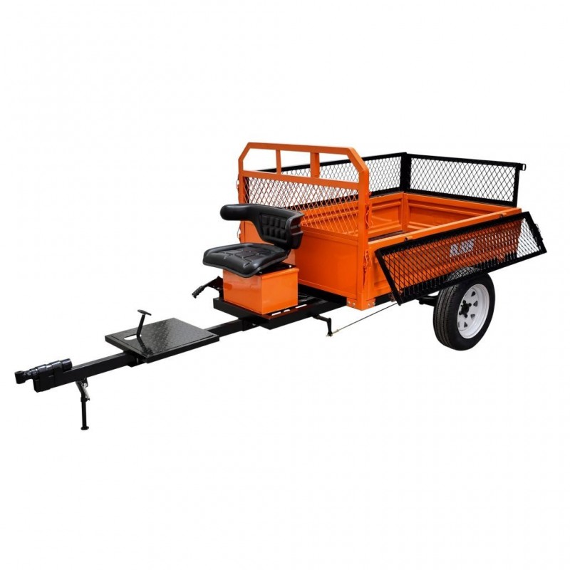 Remorca RURIS 750s,750 kg, cu sistem de basculare
