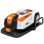 Robot de tuns gazon RURIS RXR1000 ,acumulator Li-Ion, 20V, 5Ah, panta 20 grade