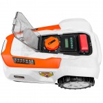 Robot de tuns gazon RURIS RXR800, acumulator Li-Ion, 20V, 5Ah, panta 20 grade
