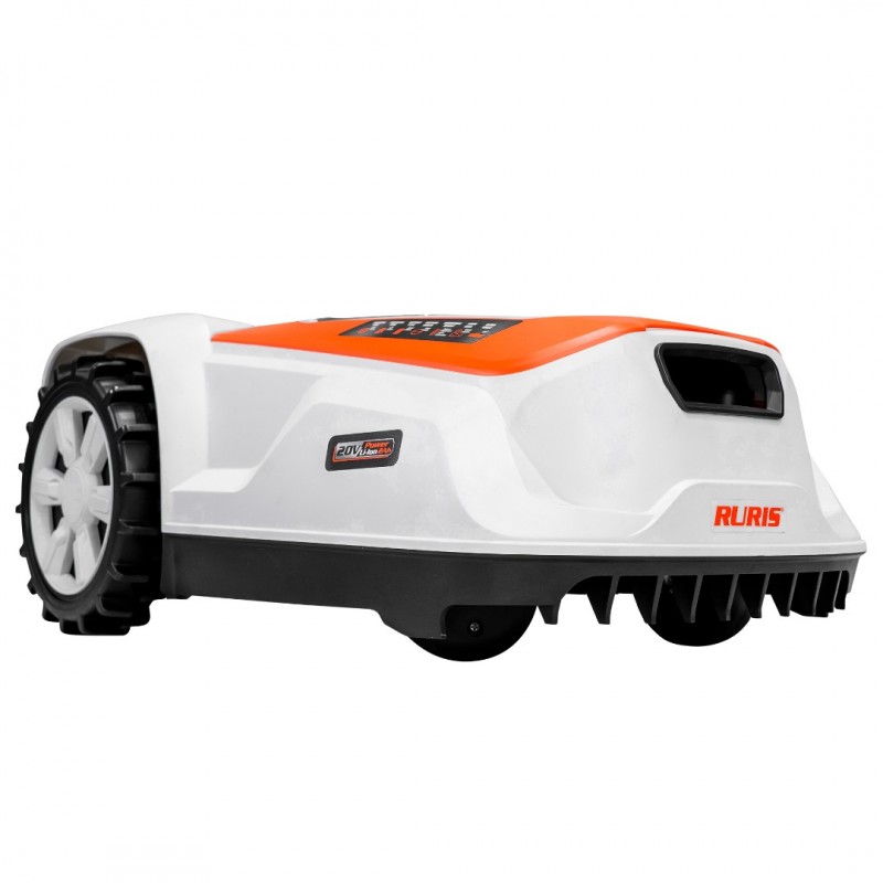 Robot de tuns gazon RURIS RXR800, acumulator Li-Ion, 20V, 5Ah, panta 20 grade