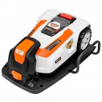 Robot de tuns gazon RURIS RXR800, acumulator Li-Ion, 20V, 5Ah, panta 20 grade