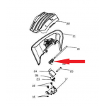 Arc RURIS PS404-4-20, pentru masina de tuns gazonul Ruris 404