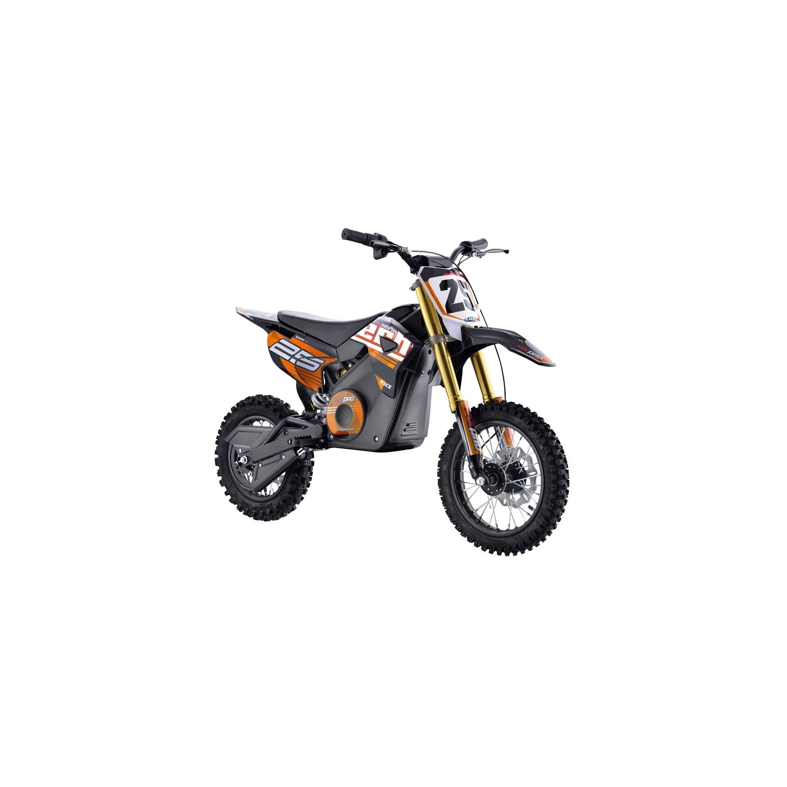 Motocicleta electrica pentru copii HECHT 59100 Orange, acumulator 36 V, 12 Ah, motor 1000 W
