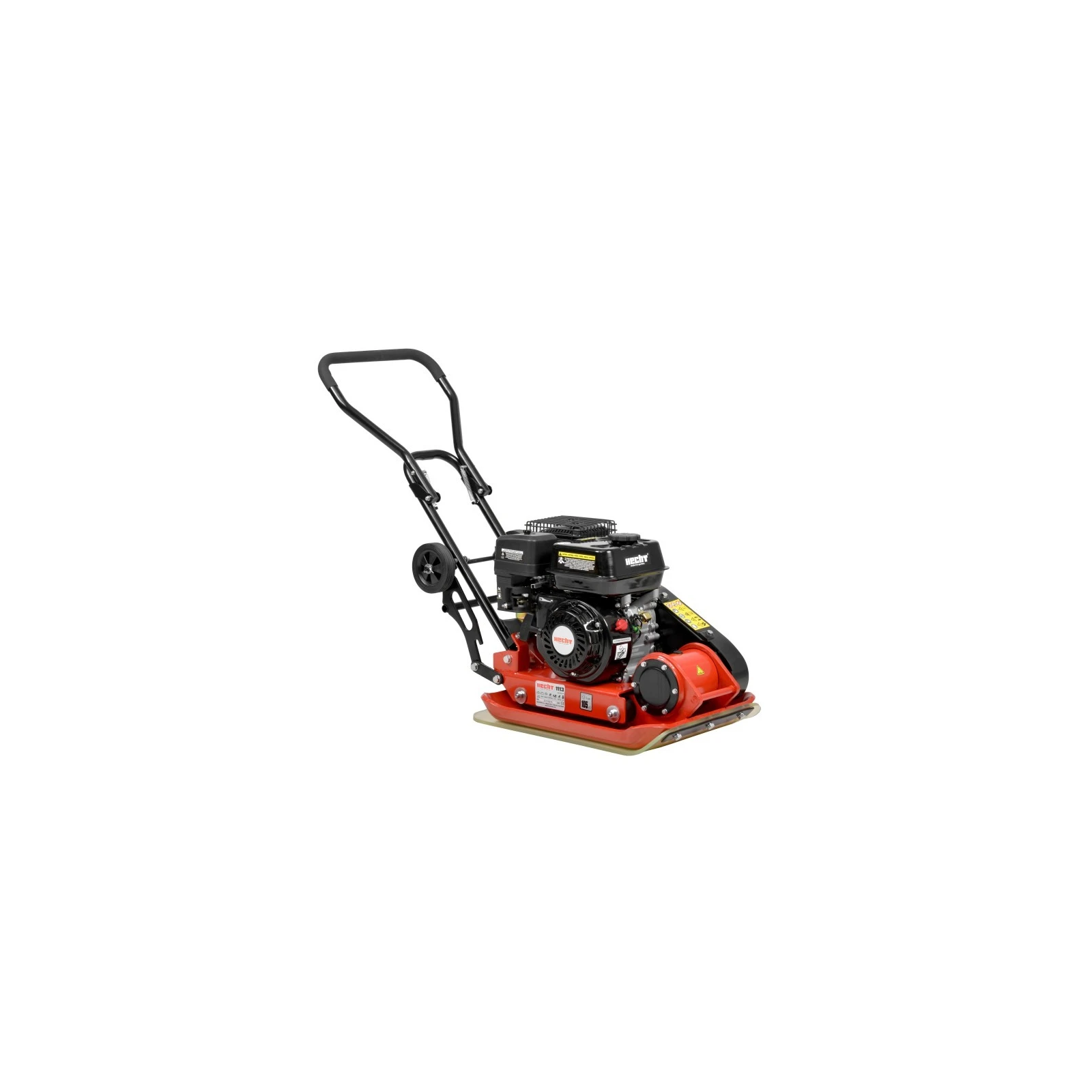 Placa compactoare HECHT 1113N, motor benzina, putere 6.5 CP, capacitate motor 196 CC, forta compactare 13 kN, dimensiune talpa 540 x 420 mm