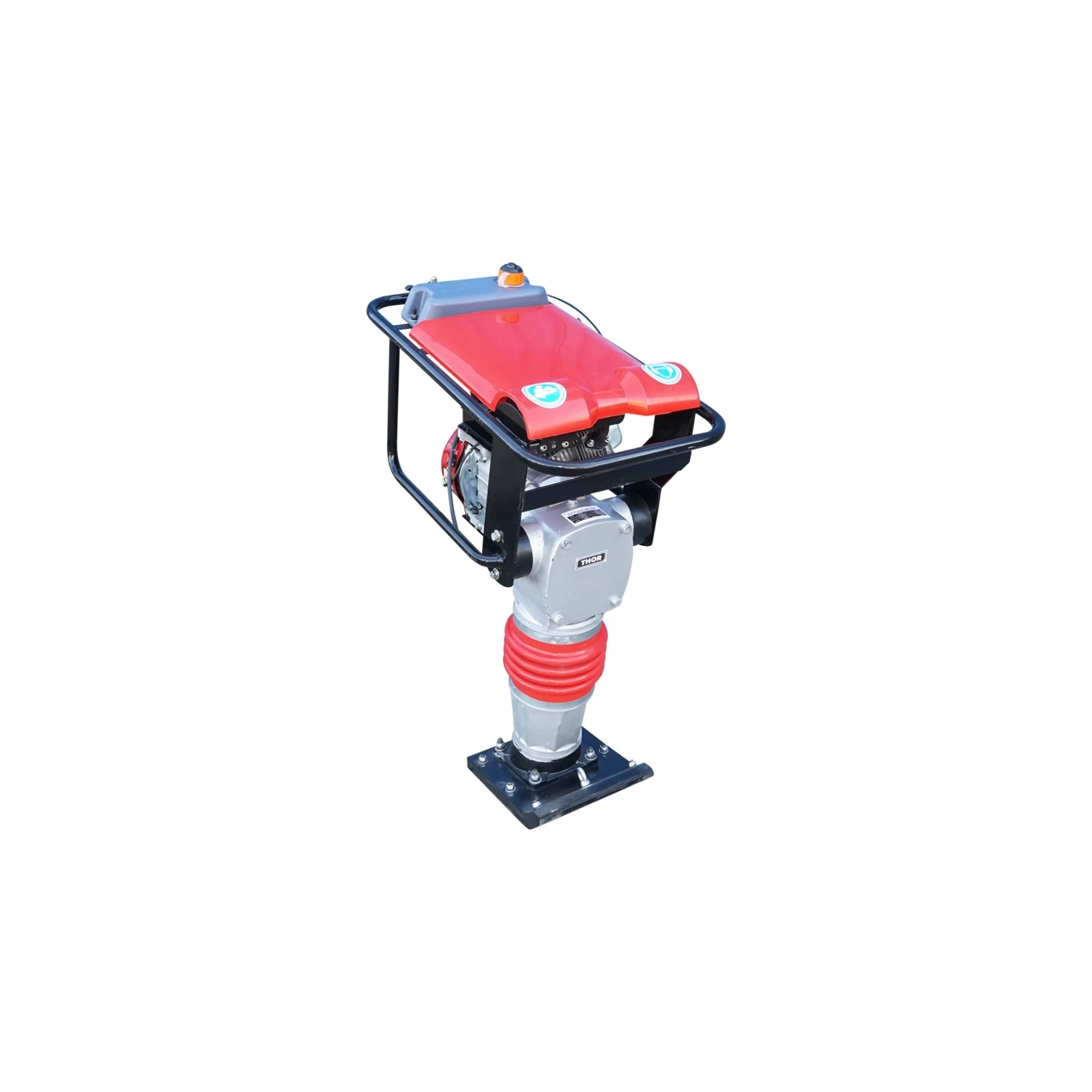 Mai compactor HCR80 cu suprafata de lucru 280x300mm, motor benzina 7CP, 55Nm 85Kg Thor (broscuta)