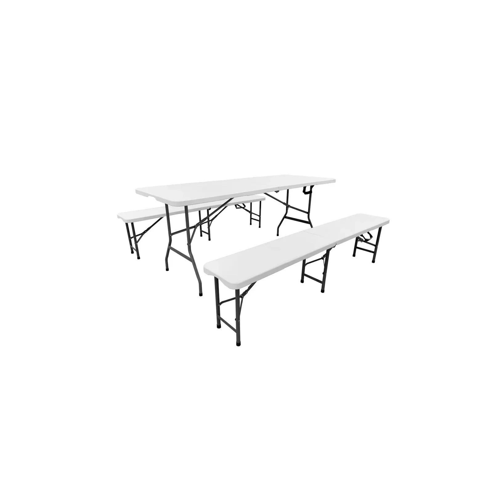 Set mobilier de gradina - HECHT FOLDIS WHITE SET