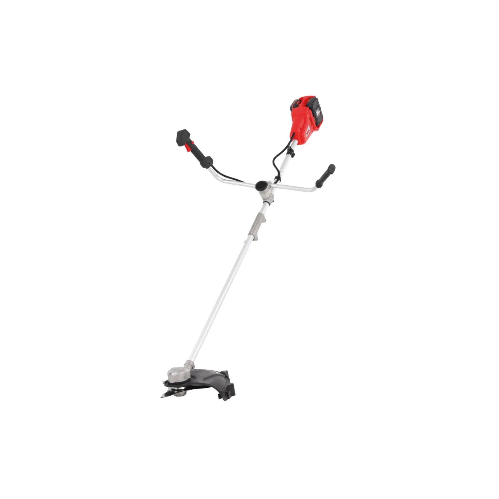 Motocoasa electrica pe acumulator HECHT 1435, latime de lucru 25.5 cm, alimentare 2 x 20 V, fara acumulator, fara incarcator