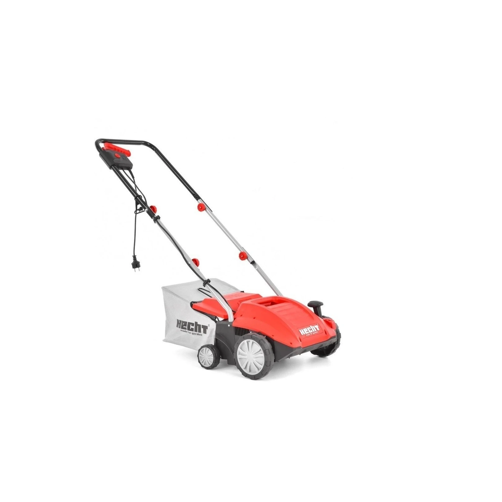Scarificator si aerator electric HECHT 1420 2 in 1 1427/1420/1415, putere motor 1500 W, sac colectare 40 litri, latime de lucru 32 cm