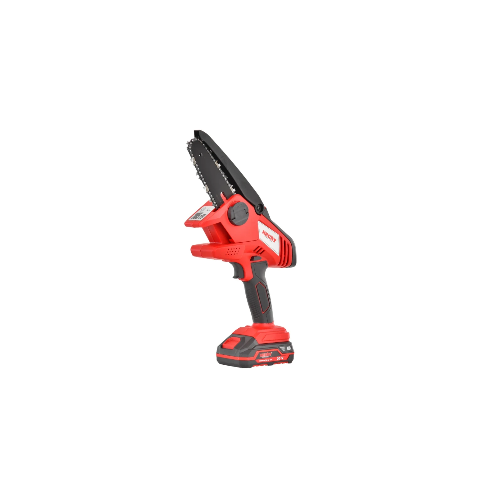 Fierastrau cu lant pe acumulator HECHT 9922, lungime lama 11 cm, viteza lant 5 m/s, alimentare 20 V, (fara acumulator, fara incarcator)