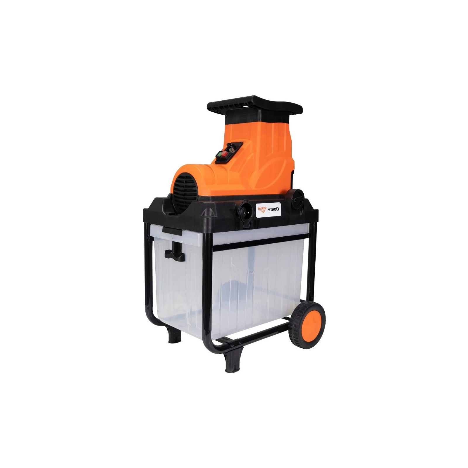 Tocator de crengi si resturi vegetale RURIS ST200s, 2800 W, 230 V, 4.5 cm diametru taiere