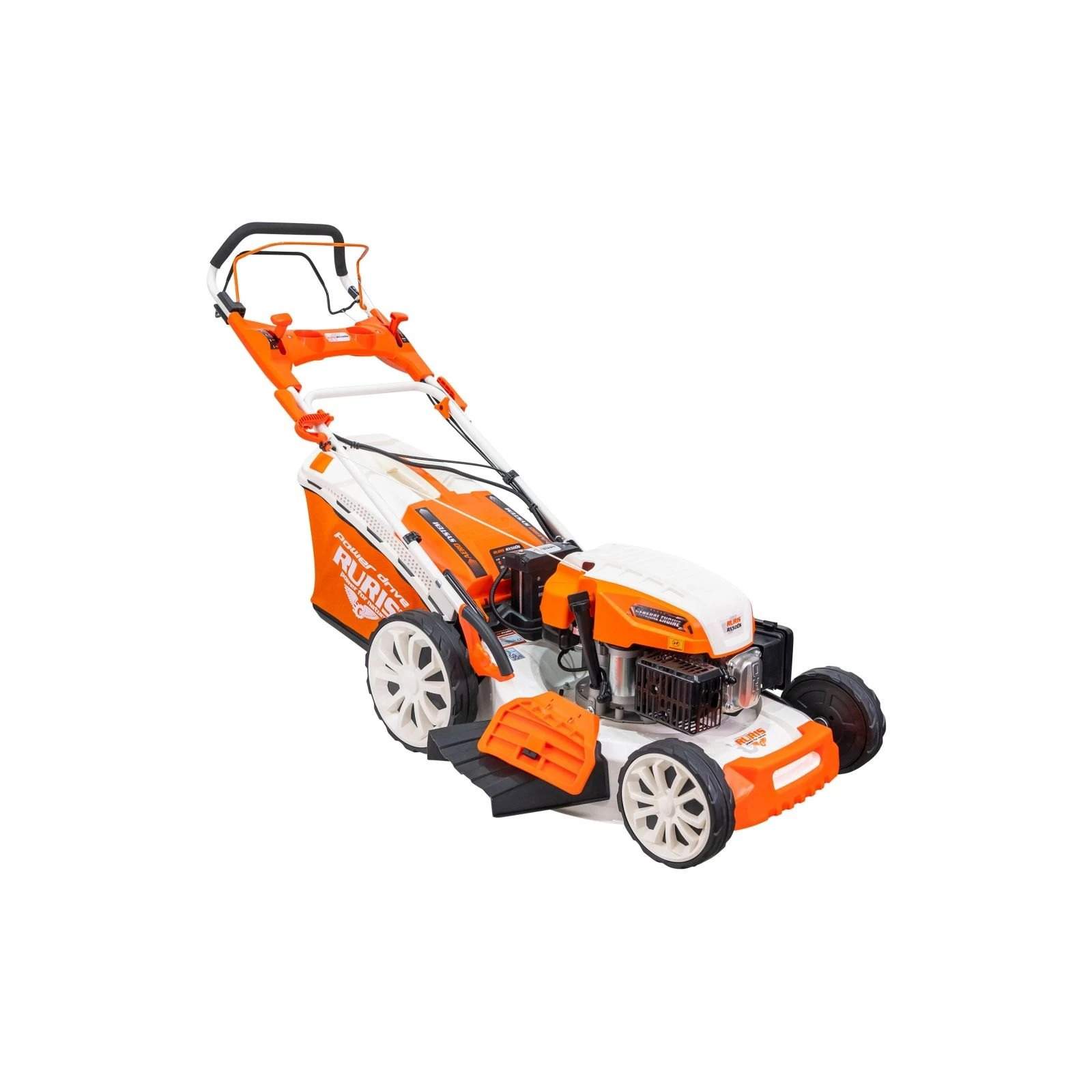 Masina de tuns iarba Ruris RX500S, benzina, 5.7 CP, 196 CC, 4 timpi, 53 cm latime lucru, 1 l
