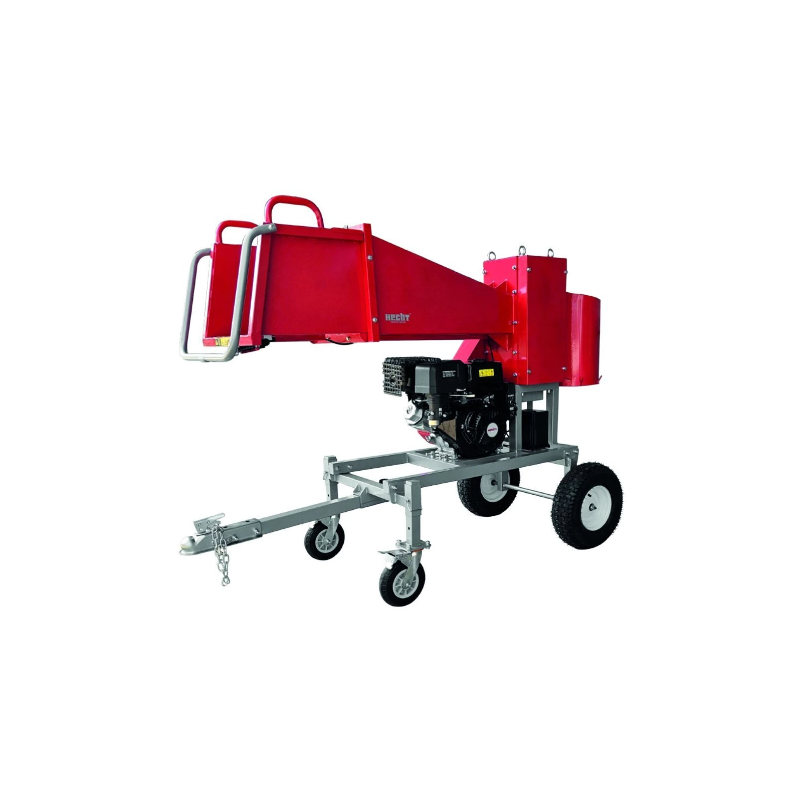 Tocator lemne motor 15 CP, benzina, pornire electrica, lungime lemn 10-22 cm, diametru lemn 12 cm, HECHT 6645