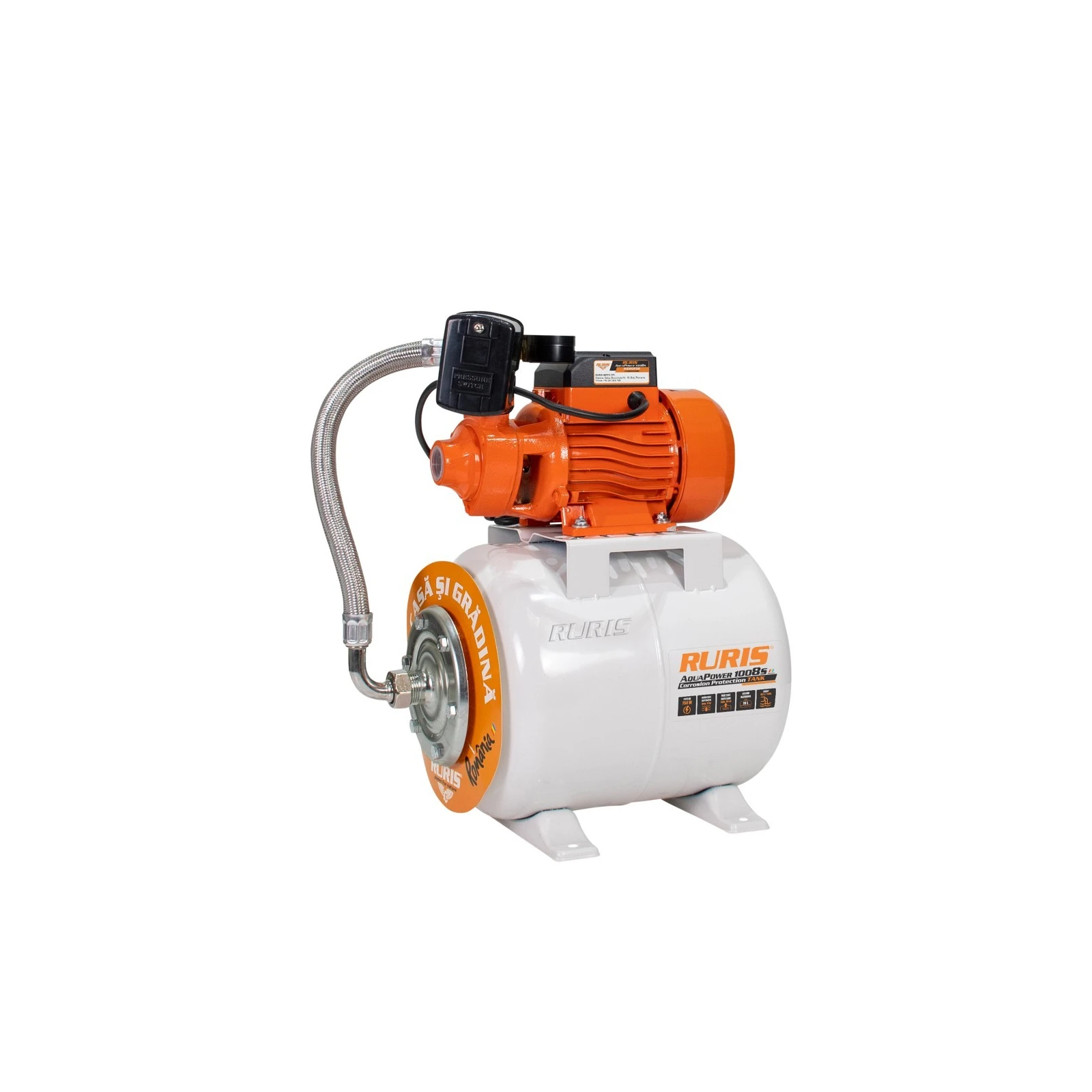 Hidrofor RURIS Aquapower 1008S, 750 W, 46 l/min, 19 L