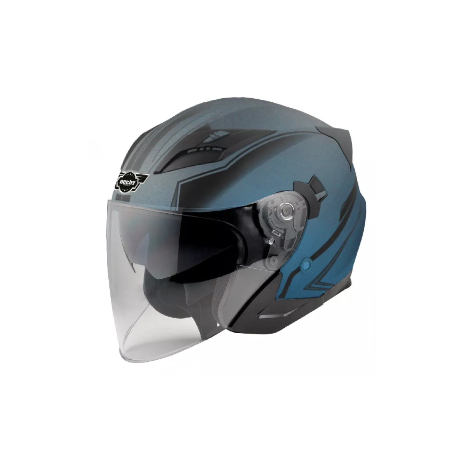 Casca de protectie moto scuter HECHT 52627, material ABS, design modern, marime M