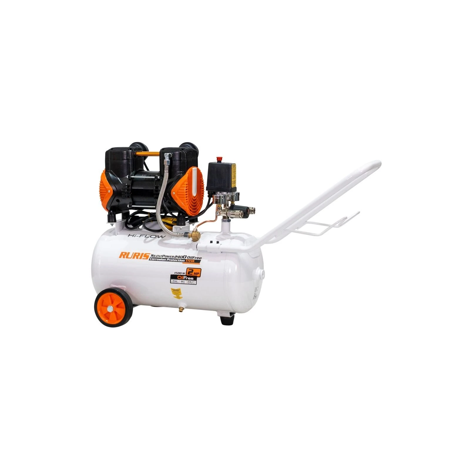 Compresor Ruris Silent Power 2400 Oil Free