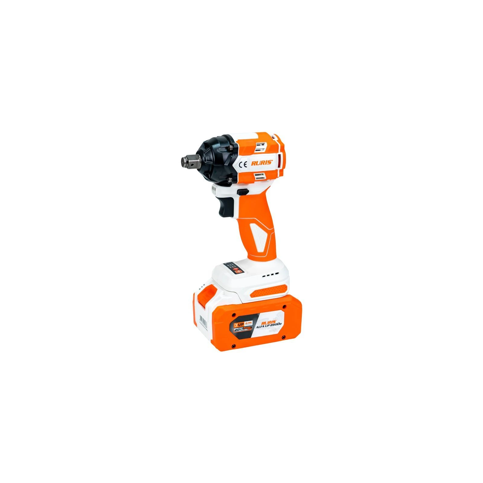 Masina de insurubat cu impact pe acumulator RURIS RMX 3500 POWER ALFA UP( acumulator 4Ah+incarcator)