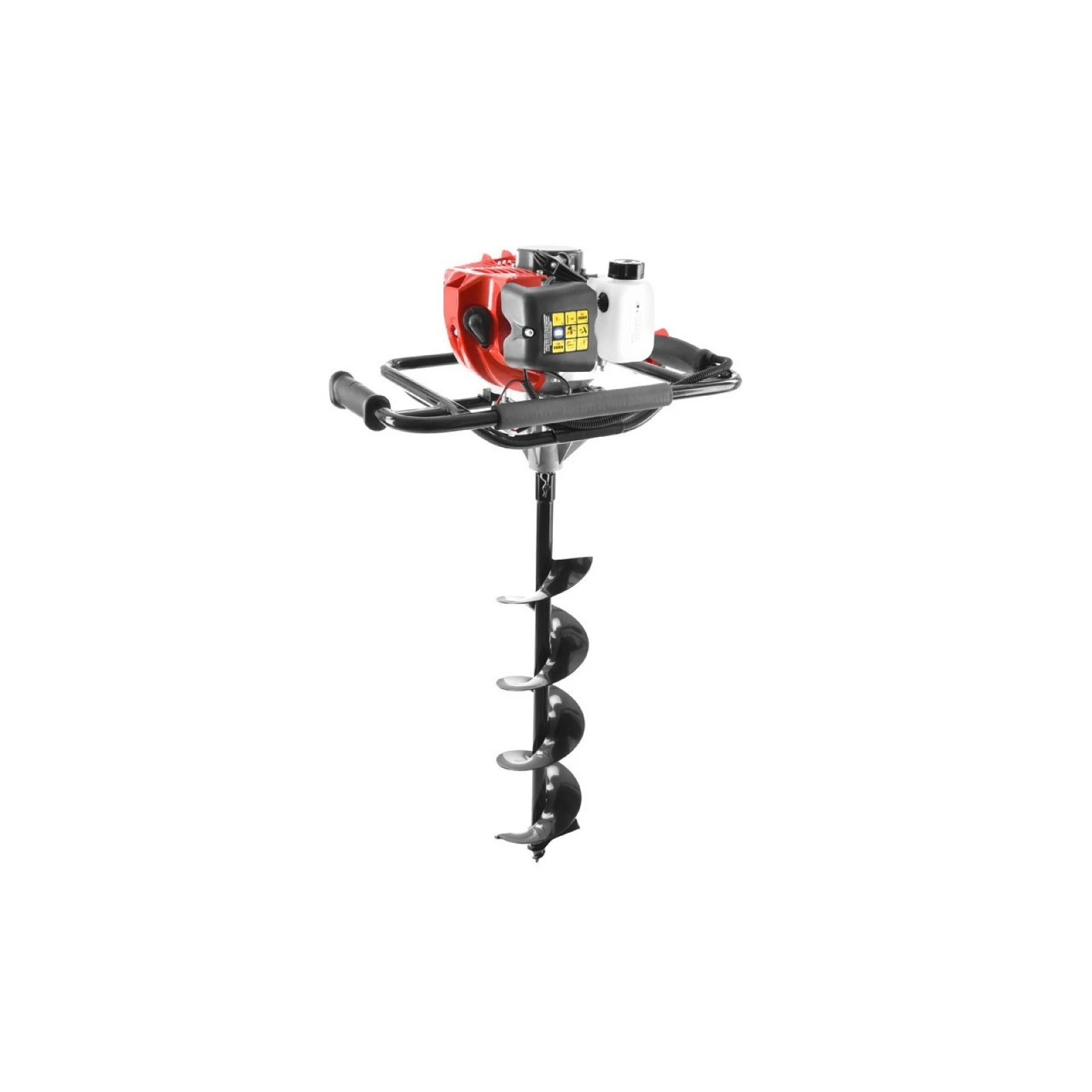 Foreza de pamant, motoburghiu HECHT 52, motor termic, putere 2.4 CP, adancime de forare 73 cm
