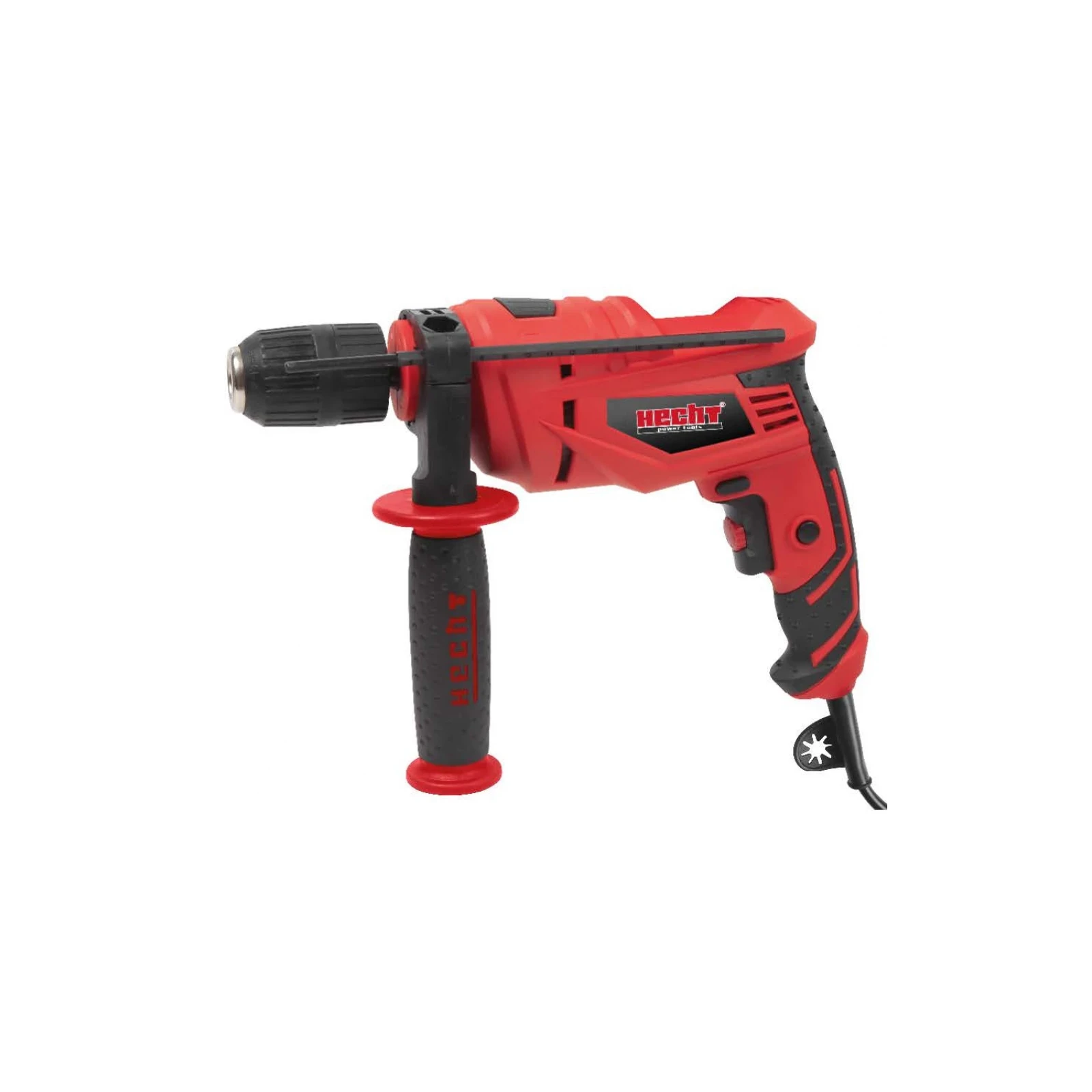 Masina de gaurit cu percutie HECHT 1072, putere motor 900 W, 3000 rpm, deschidere maxima mandrina 13 mm