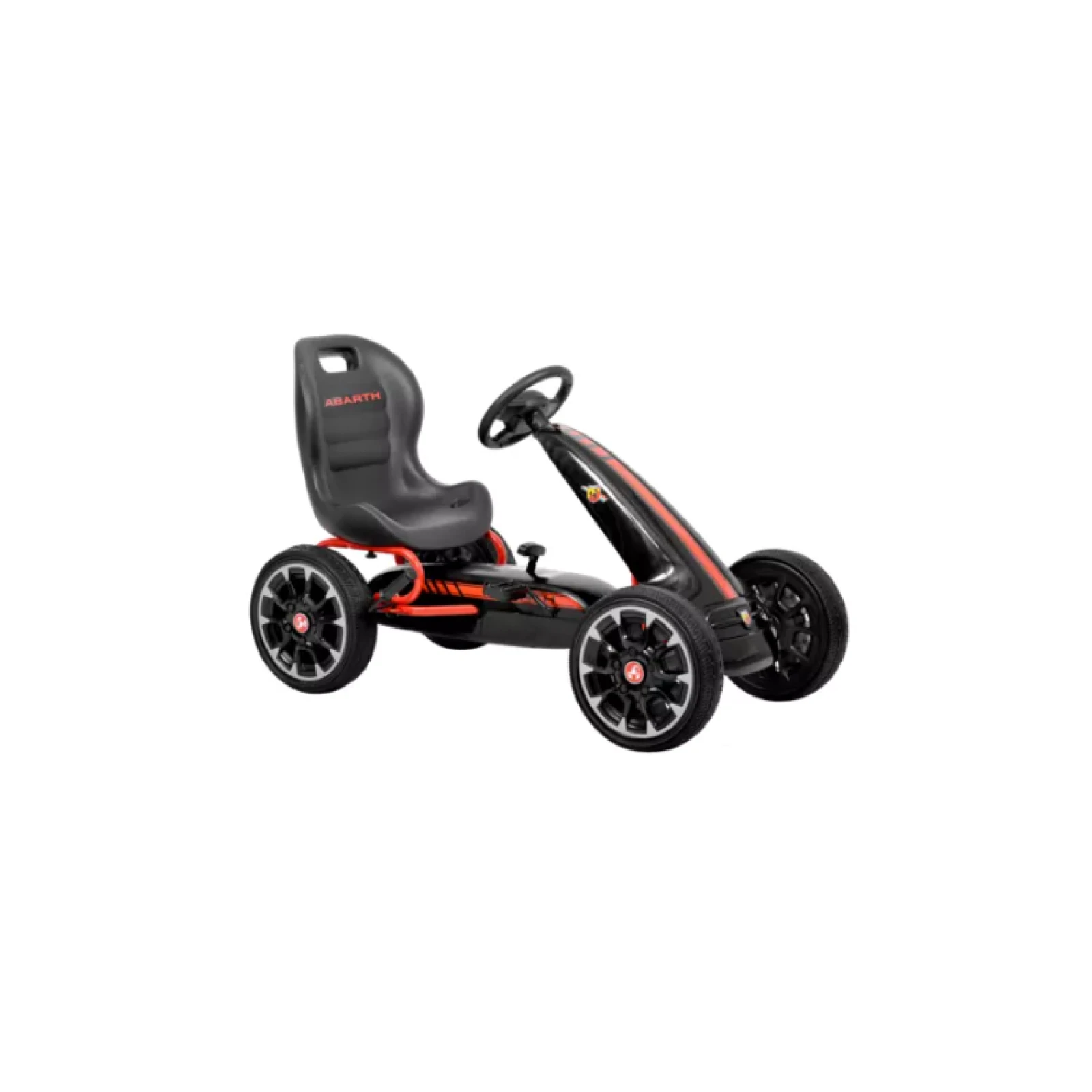 Kart cu pedale HECHT Abarth Black