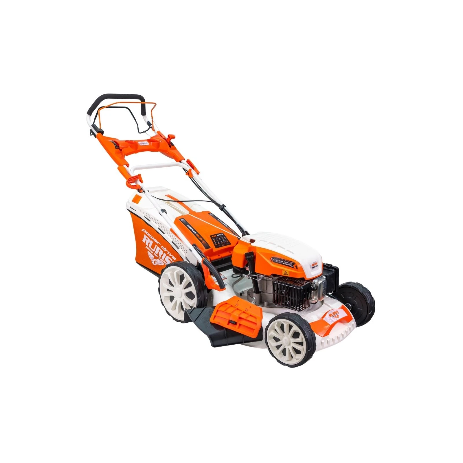 Masina de tuns iarba Ruris RX400S, benzina, 5.7 CP, 196 CC, 4 timpi, 51 cm latime lucru, 1 l