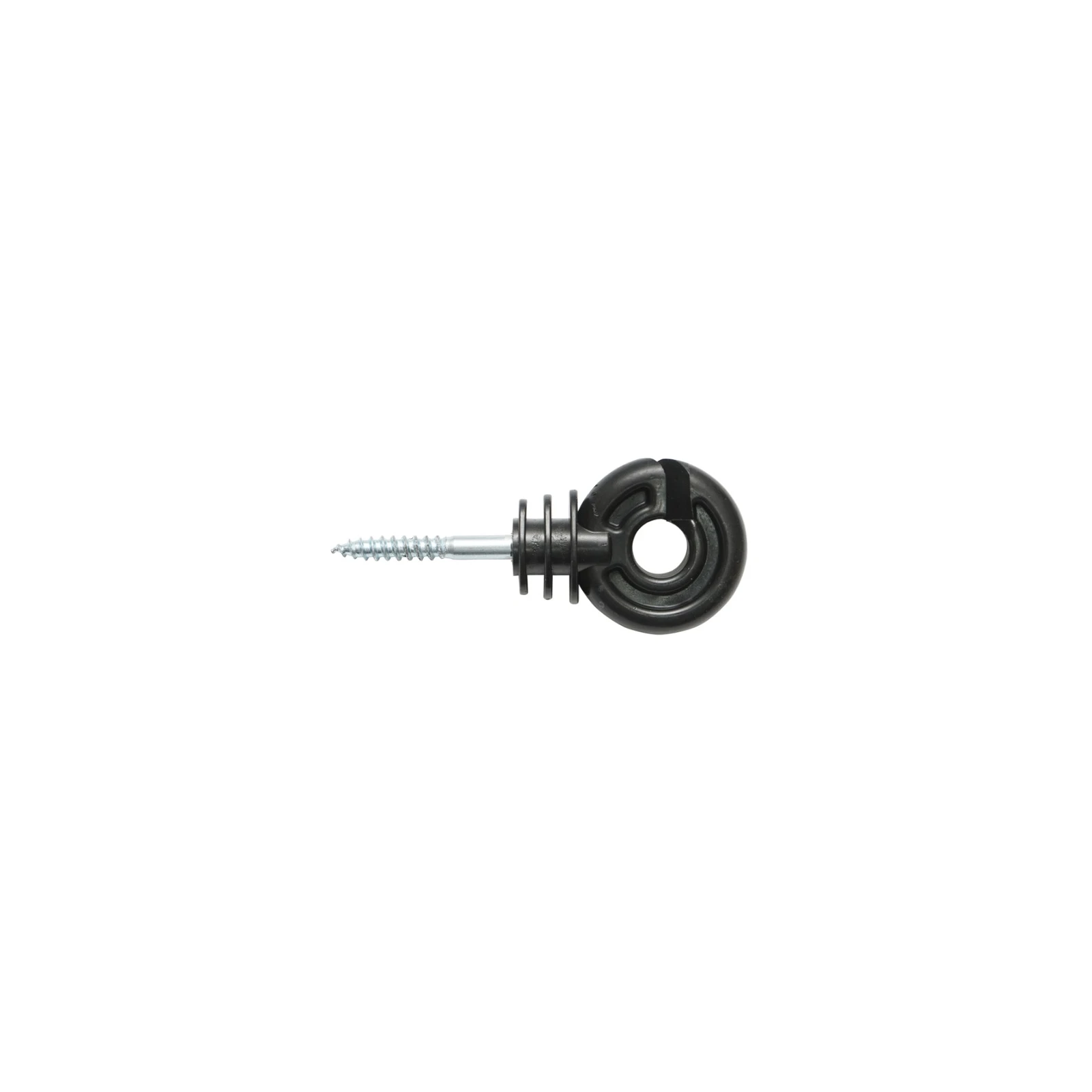 Izolator inelar PP ECO negru mat pentru fir gard electric Breckner Germany