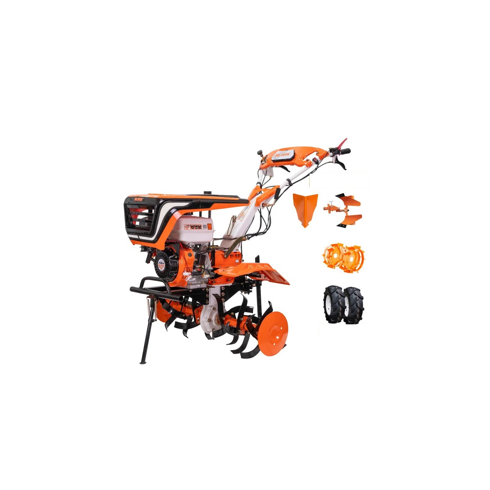 Motocultor RURIS 751KS, 9.5 CP,  270 cc, 4 timpi, 90 cm latime lucru