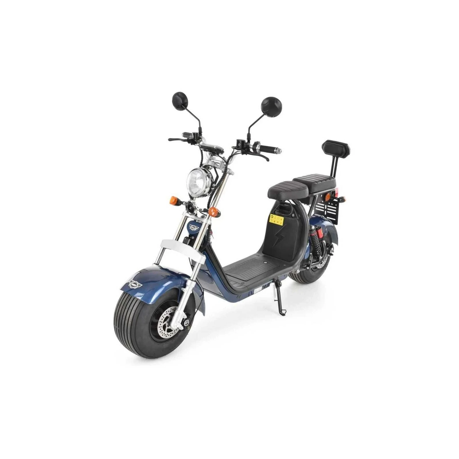 Scuter electric Hecht cocis blue motor 1500 w viteza maxima 45 km h autonomie maxim 60 km albastru