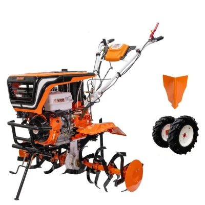 Motocultor Ruris 918K PRO, 18 CP, 460 CC, 4 timpi, 3 viteze, 1100 mm latime lucru