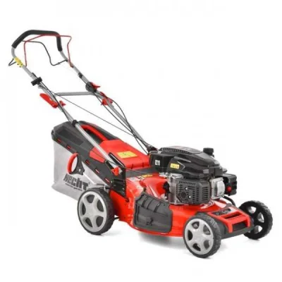 Masina de tuns iarba cu motor pe benzina, autopropulsata, HECHT 554 SX 5in1, 4.4 kW, 224 CC, latime de lucru 53 cm, cos colector 75 l