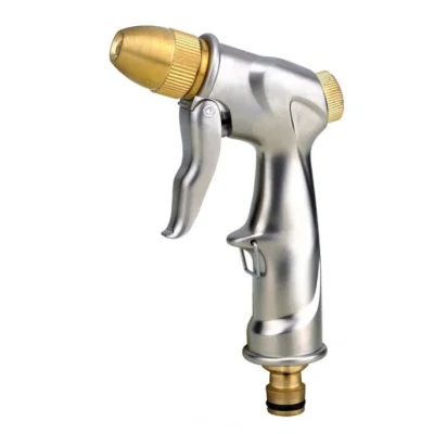 Pistol pentru irigat reglabil HECHT 02095, corp metalic, presiune maxima 4 bar