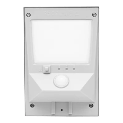 Lampa solara LED 2W, 6500K, IP44 cu senzor de miscare, panou solar si baterie Breckner Germany