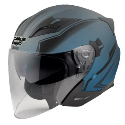 Casca de protectie moto scuter HECHT 52627, material ABS, design modern, marime M