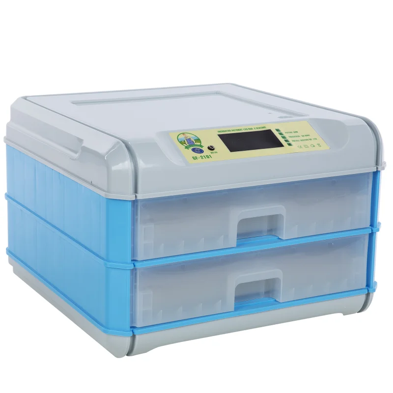Produs Incubator electric Micul Fermier capacitate 128 oua, 2 etaje, alimentare 220V/12V Imagine