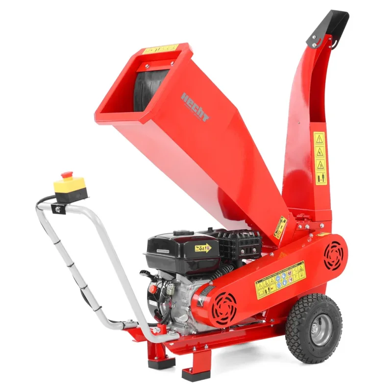 Produs Tocator pentru crengi si resturi vegetale HECHT 6208, motor termic, putere 7 CP, 5.2 kW, 208 CC, diametru maxim de taiere crengi 7 cm Imagine