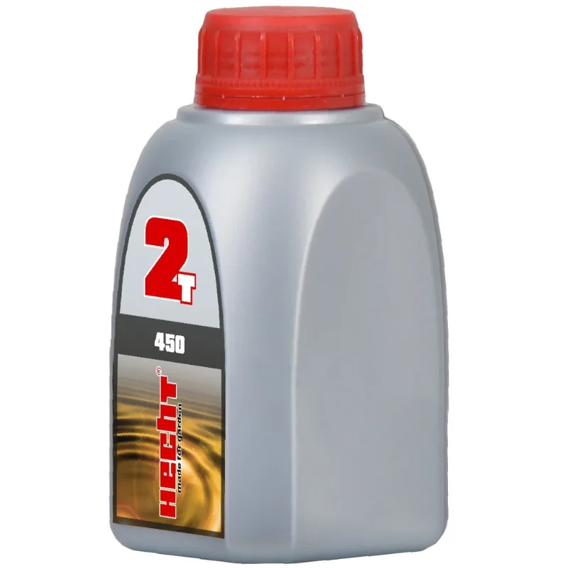 Produs Ulei motor 2 timpi HECHT 2T 450, volum 450 ml, semi sintetic, pentru utilaje gradina Imagine
