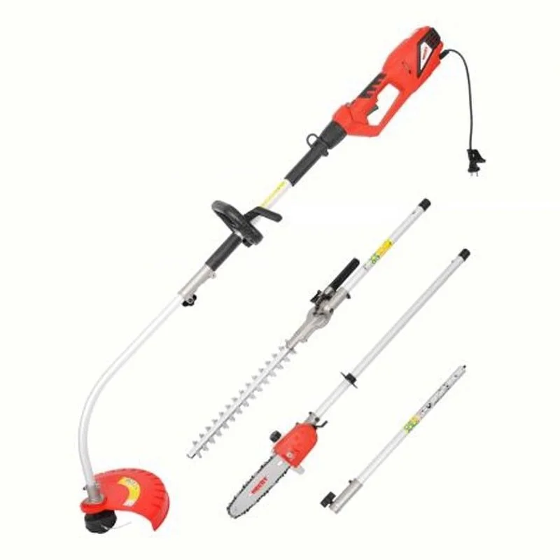 Produs Unealta multifunctionala electrica HECHT 690 3 in 1, putere motor 900 W, trimmer gazon, trimmer gard viu, fierastrau Imagine