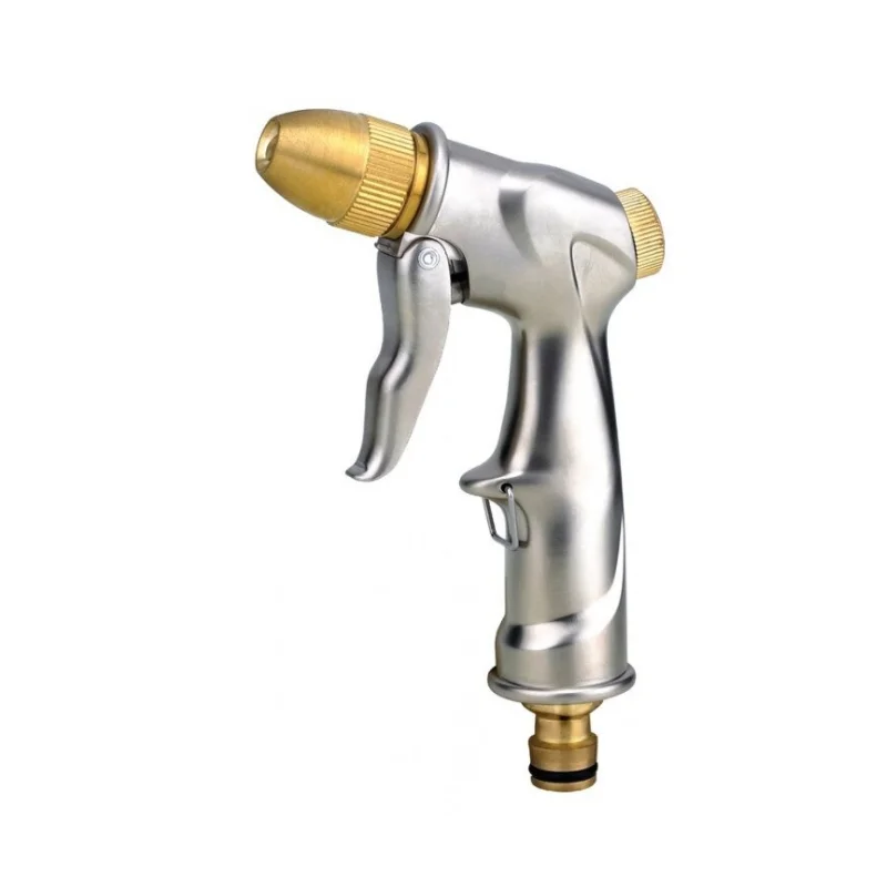 Produs Pistol pentru irigat reglabil HECHT 02095, corp metalic, presiune maxima 4 bar Imagine