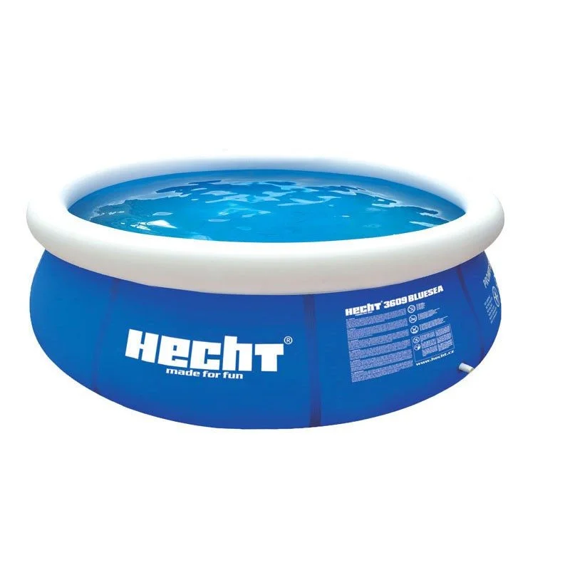 Produs Piscina gonflabila HECHT 3609 Blue Sea, dimensiuni 360 x 90 cm, volum 6654 litri, kit de reparare inclus Imagine