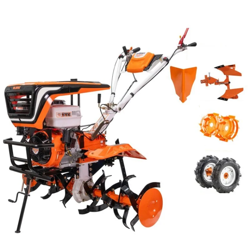Produs Motocultor RURIS 915ACC, 15 CP, 420 CC, 4 timpi, 3 viteze, 1100 mm latime lucru Imagine