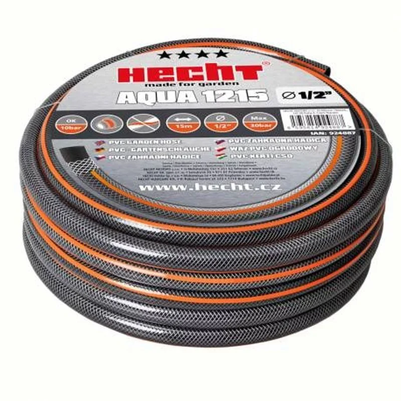 Produs Furtun pentru gradinarit HECHT AQUA 1215, diametru 1/2 inch, lungime 15 m Imagine