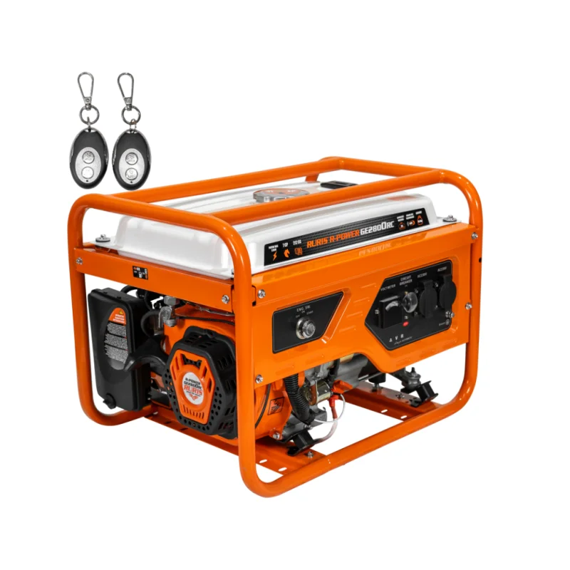 Produs Generator open frame Ruris R-Power GE 2800RC, 7 CP, 2.8 kW, monofazat, benzina, pornire electrica Imagine