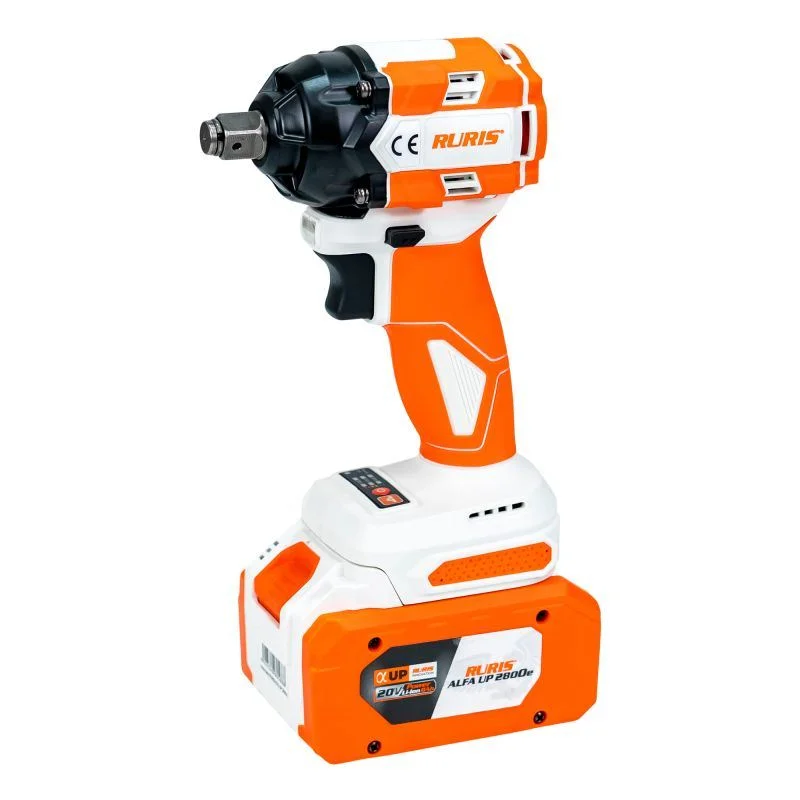 Produs Masina de insurubat cu impact pe acumulator RURIS RMX 3500 POWER ALFA UP( acumulator 4Ah+incarcator) Imagine