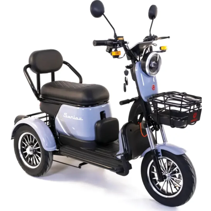 Produs Tricicleta electrica Rotakt Senior fara permis CIV inclus viteza 25 km/h autonomie 62 Km Imagine